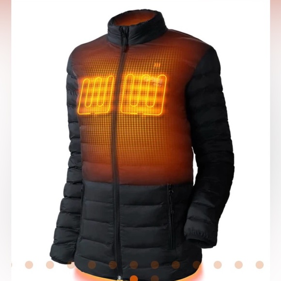 Gobi Heat Wolf Womens Heated Jacket NWOT XXL black - Picture 1 of 11
